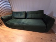 Black Red White Sofa Divala Lux 3Dl