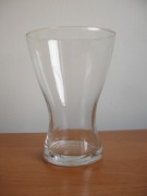 Wazon szklany flakon szkło bezbarwne IKEA