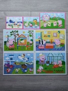 Peppa Pig Świnka Peppa puzzle trefl zestaw