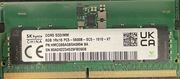 (2 moduły) RAM SODIMM Hynix 8GB DDR5 5600MHz CL46