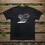 T-shirt Koszulka z jamnikiem zorro