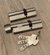 Zestaw 2 wkładek Gerda w systemie jednego klucza