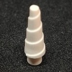 6192793/34078 Lego biały róg 2szt