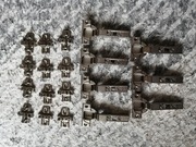 Zestaw zawiasów meblowych Blum (7 szt.) + prowadnik (12 szt.)