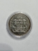 Srebrna moneta Niemcy / Hamburg – 3 Marki 1912