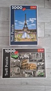 Trefl Puzzle 2 opakowania 1.000 i 2.000 elementów
