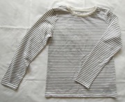 Bluzka dziewczęca w brokatowe paski r. 152