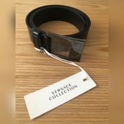 Czarny pasek VERSACE COLLECTION