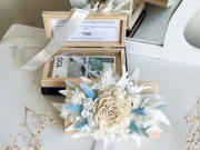 Pamiątka komunijna prezent pudełko na pieniądze Komunia Chrzest