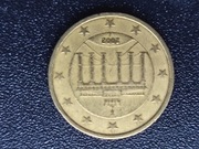 Moneta 50 euro cent rok 2002