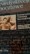 Niedyskrecje pocztowe korespondencja Tadeusza Borowskiego