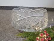 Kryształowa misa PRL 