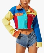 Krótka Kurtka Jeans roz.XL/XXL