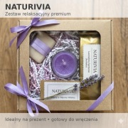 Zestaw Prezentowy SPA Lawenda | Naturivia | Rękodzieło