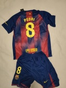Nowa Koszulka + Spodenki (komplet piłkarski): Pedri #8 FC Barcelona 2025/26