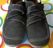 Vices Ciemnobrązowe półbuty, zamszowa skóra 39/25cm