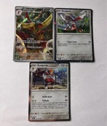 Karty pokemon Kingambit, Bisharp, Pawniard