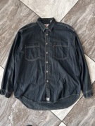 Vintage Levi's Barstow Western Shirt – Czarny Denim – Stan Bardzo Dobry