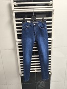 Jeansy skinny damskie model push up - DS Fashion rozmiar S 36