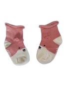 Skarpetki antypoślizgowe dziecięce z uszkami