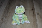 pluszak maskotka piękna zielono żółta żaba żabka Webley TY 2006 r