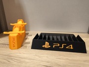 Zestaw stojak na gry i pada Ps4