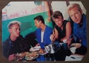 Depeche Mode - plakat z czasopisma POPCORN