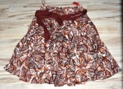 154^ Sonn letnia spódnica  z paskiem 100% bawełna 40/42