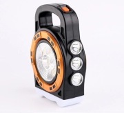 Latarka solarna, reflektor 20W - wbudowany akumulator HB-6678C