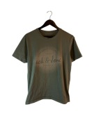 Koszulka jack and Jones zielona z dużym logiem l