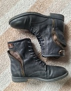 Skórzane botki Badura 38