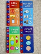 Montessori letter/number/shape/planet work