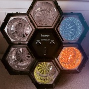 Kolorofon reflektor Led z mikrofonem  6 modułów