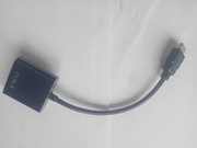 PRZEJŚCIÓWKA ADAPTER KONWERTER Z HDMI DO VGA D-SUB
