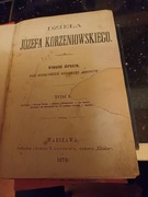 Dzieła Józefa Korzeniowskiego 1871 r