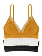 DORINA - usztywniana braletka z koronki Wild 3pak S