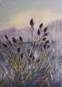 Przemijanie 50x70cm Akryl 