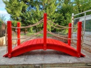 Mostek drewniany Japoński styl