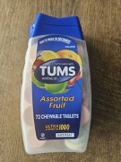 TUMS PASTYLKI TROPICAL  FRUIT 72 szt