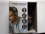 Zestaw słuchawkowy MAXXTER. Słuchawki, mikrofon, USB.