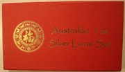 1 $ DOLAR AUSTRALIA LUNAR 1 I 1999 - 2008 SERIA 12 x 1 $ DOLAR 1 OZ  999