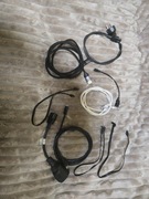 Zestaw kabli PC: DP na HDMI 4K 120Hz, Adapter UPS, Koniczynka, Cat 6 i inne