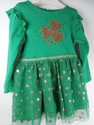 Sukieneczka dziewczęca zielona tiul konieczynki Primark 12-18m