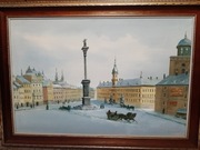 Obraz olej na płótnie Stryjkowski