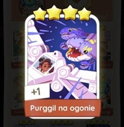 Monopoly GO Naklejka "Purggil na Ogonie"