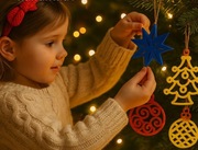 ZESTAW 5x AŻUROWYCH OZDÓB ŚWIĄTECZNYCH DRUK 3D PLA | RÓŻNE WZORY