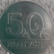 50 zlotych nominal 1990 rok 