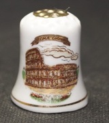 Naparstek Kolekcjonerski porcelanowy Włochy - Rzym