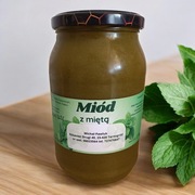 Miód z miętą  1,1 kg 