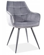 Krzesło fotel tapicerowane Signal Lilia Velvet